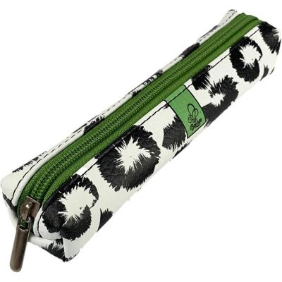 Bee-bee, Etui, Mini rechteckiges Federmäppchen Leopardenflecken BW Bee-bee, Etui, Mini rechteckiges Federmäppchen Leopardenflecken BW