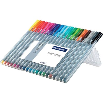 Staedtler Schreibstifte, Feinliner Triplus sortiert (20x) Staedtler Schreibstifte, Feinliner Triplus sortiert (20x)