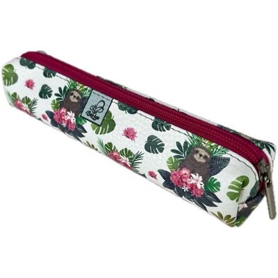 Bee-bee, Etui, Mini rechteckiges Federmäppchen Leniwce Mädchen Bee-bee, Etui, Mini rechteckiges Federmäppchen Leniwce Mädchen