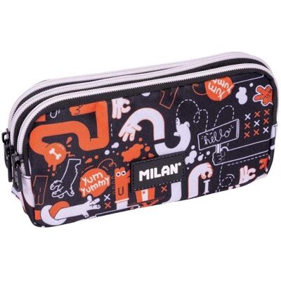Milan, Etui, Grosses Federmäppchen mit 3 Fächern Fingers Milan, Etui, Grosses Federmäppchen mit 3 Fächern Fingers