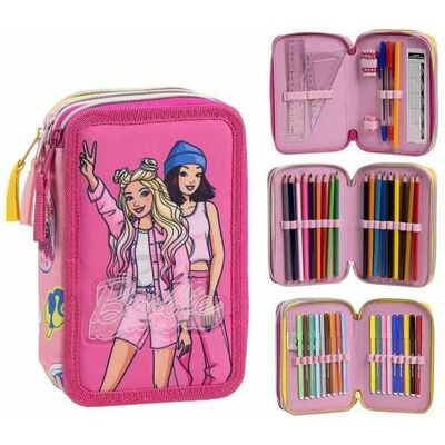 Cerda, Etui, Barbie Dreifach-Federmäppchen Cerda, Etui, Barbie Dreifach-Federmäppchen