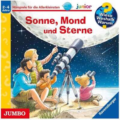Jumbo WiesoWeshalbWarum junior - Sonne, Mond und Sterne, Hörbücher Jumbo WiesoWeshalbWarum junior - Sonne, Mond und Sterne, Hörbücher