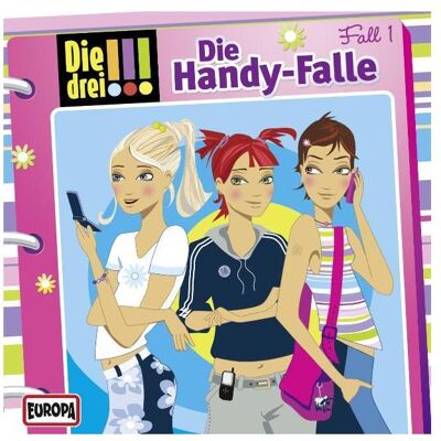 United Die drei!!!, Folge 1: Die Handy-Falle, Hörbücher von Diekow Mia, von Vogel Maja, Brettschneider Merete, Sony Music Entertainment Germany GmbH United Die drei!!!, Folge 1: Die Handy-Falle, Hörbücher von Diekow Mia, von Vogel Maja, Brettschneider Merete, Sony Music Entertainment Germany GmbH
