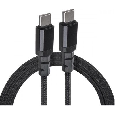 Maclean Kabel 2x USB-C 100W 2m wspierający PD przesył danych do 10Gbps MCE492 Czarny (2 m, USB 3.2 Gen 1, 100 W), USB Kabel Maclean Kabel 2x USB-C 100W 2m wspierający PD przesył danych do 10Gbps MCE492 Czarny (2 m, USB 3.2 Gen 1, 100 W), USB Kabel