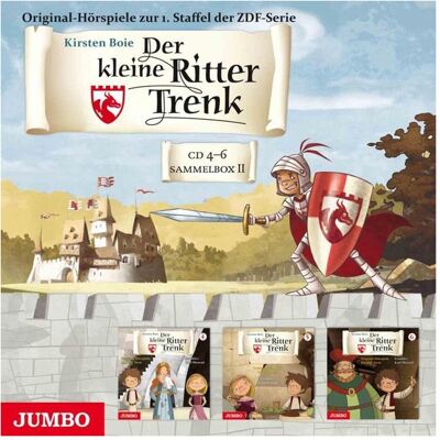 Jumbo Der Kleine Ritter Trenk - Box 2, Hörbücher von Kirsten Boie Jumbo Der Kleine Ritter Trenk - Box 2, Hörbücher von Kirsten Boie