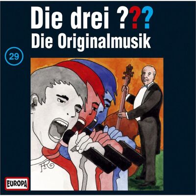 Europa Die drei DREI FRAGEZEICHEN 029 - Die Originalmusik, Hörbücher von Alfred Hitchcock Europa Die drei DREI FRAGEZEICHEN 029 - Die Originalmusik, Hörbücher von Alfred Hitchcock