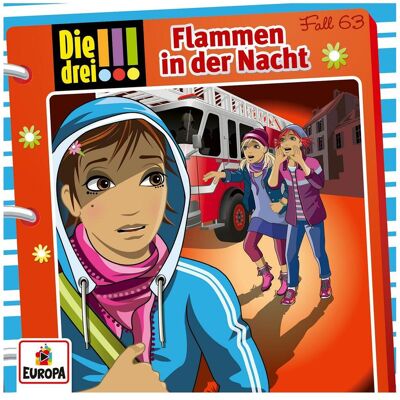 United Die drei!!! 63. Flammen in d.Nacht,CD, Hörbücher von Maja von Vogel United Die drei!!! 63. Flammen in d.Nacht,CD, Hörbücher von Maja von Vogel