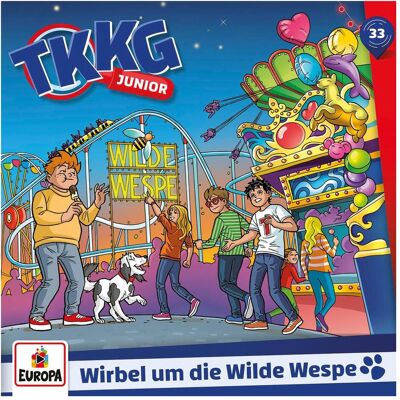 United TKKG Junior 33: Wirbel um die wilde Wespe, Hörbücher von Tkkg Junior United TKKG Junior 33: Wirbel um die wilde Wespe, Hörbücher von Tkkg Junior