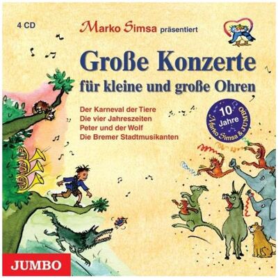 Jumbo Grosse Konzerte Für Kleine Und Grosse Ohren, Hörbücher Jumbo Grosse Konzerte Für Kleine Und Grosse Ohren, Hörbücher