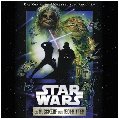 Universal Star Wars 6 - Die Rückkehr der Jedi-Ritter, Hörbücher von George Lucas Universal Star Wars 6 - Die Rückkehr der Jedi-Ritter, Hörbücher von George Lucas