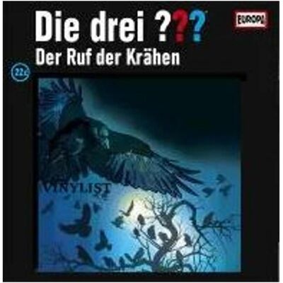 Europa Die drei DREI FRAGEZEICHEN 228 - Der Ruf der Krähen, Hörbücher von Die drei ??? Europa Die drei DREI FRAGEZEICHEN 228 - Der Ruf der Krähen, Hörbücher von Die drei ???