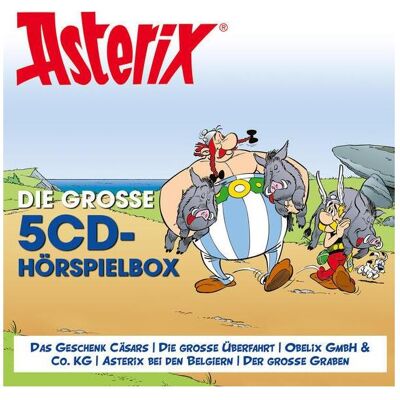 Universal Asterix - Die grosse 5-CD Hörspielbox Vol. 5, Hörbücher von Gudrun Penndorf, Albert Uderzo, René Goscinny Universal Asterix - Die grosse 5-CD Hörspielbox Vol. 5, Hörbücher von Gudrun Penndorf, Albert Uderzo, René Goscinny