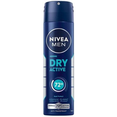 NIVEA MEN, Deo, Dry Active Spray (Spray, 150 ml) NIVEA MEN, Deo, Dry Active Spray (Spray, 150 ml)