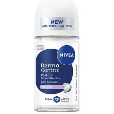 NIVEA, Deo, Deo Derma Control Restore Antiperspirant Rollon 50ml (Roll-on, 50 ml) NIVEA, Deo, Deo Derma Control Restore Antiperspirant Rollon 50ml (Roll-on, 50 ml)