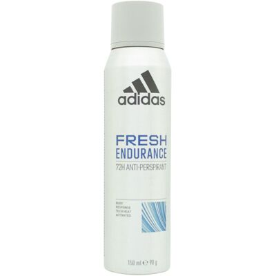 Adidas Deo, Fresh Endurance Deodorant Spray for Women 72 Hour Protection Vegan Formula Alcohol-Free 150ml (Spray, 150 ml) Adidas Deo, Fresh Endurance Deodorant Spray for Women 72 Hour Protection Vegan Formula Alcohol-Free 150ml (Spray, 150 ml)