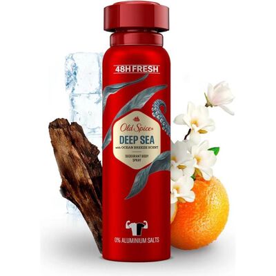 Old Spice Deep Sea Deodorant Body Spray - Männer - 150ml Old Spice Deep Sea Deodorant Body Spray - Männer - 150ml