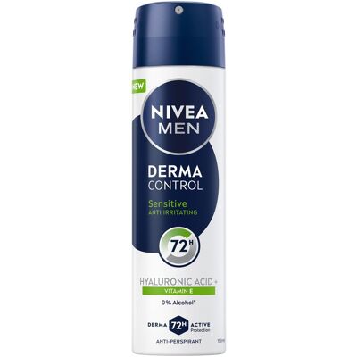 NIVEA, Deo, Derma Control Sensitive Male Spray 150ml (Spray, 150 ml) NIVEA, Deo, Derma Control Sensitive Male Spray 150ml (Spray, 150 ml)