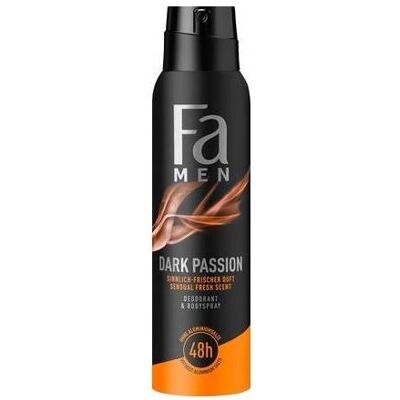 FA - Fa Men Dark Passion - Deodorant - 150ml - Pack6 FA - Fa Men Dark Passion - Deodorant - 150ml - Pack6