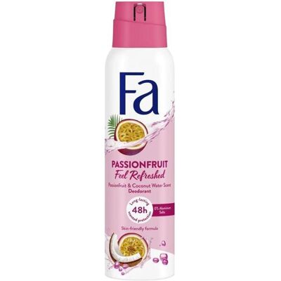 Fa, Deo, Passion Fruit Deodorant 150ml (Spray, 150 ml) Fa, Deo, Passion Fruit Deodorant 150ml (Spray, 150 ml)