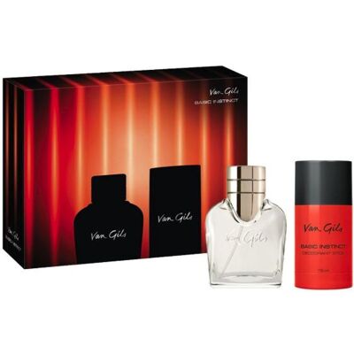 Van Gils, Beauty Geschenkset, Basic instinct EDT 40 ml Deodorant Stick 75 ml Van Gils, Beauty Geschenkset, Basic instinct EDT 40 ml Deodorant Stick 75 ml