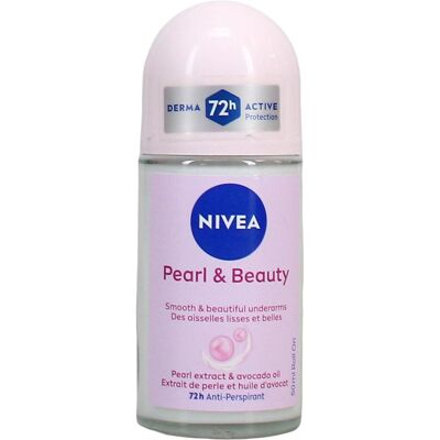 NIVEA, Deo, Deoroller Pearl & Beauty (Roll-on, 50 ml) NIVEA, Deo, Deoroller Pearl & Beauty (Roll-on, 50 ml)
