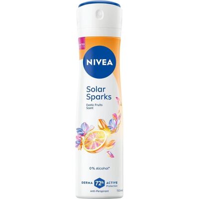 Nivea, Deo, Antitranspirantspray Solar Sparks Antitranspirant 150 ml (Spray, 150 ml) Nivea, Deo, Antitranspirantspray Solar Sparks Antitranspirant 150 ml (Spray, 150 ml)