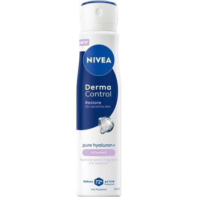 NIVEA, Deo, Derma Control Restore Antiperspirant Spray 250ml (Spray, 250 ml) NIVEA, Deo, Derma Control Restore Antiperspirant Spray 250ml (Spray, 250 ml)