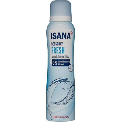 Isana, Deo, Deospray Fresh 150 ml (Spray, 150 ml) Isana, Deo, Deospray Fresh 150 ml (Spray, 150 ml)