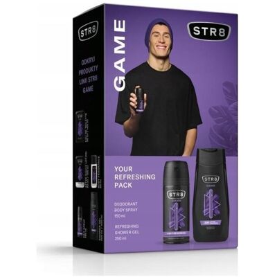 Str8, Deo, Game Deodorant 150 Ml Gel 250 Ml (Spray, 150 ml) Str8, Deo, Game Deodorant 150 Ml Gel 250 Ml (Spray, 150 ml)