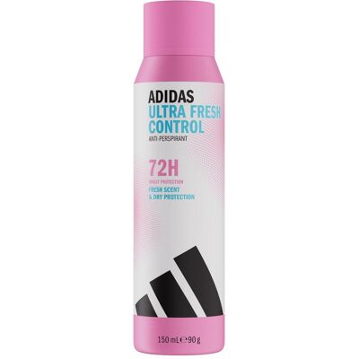 Adidas Deo, Ultra Fresh Control Anti Transpirant Deo Spray Female 150 ml (Spray, 150 ml) Adidas Deo, Ultra Fresh Control Anti Transpirant Deo Spray Female 150 ml (Spray, 150 ml)