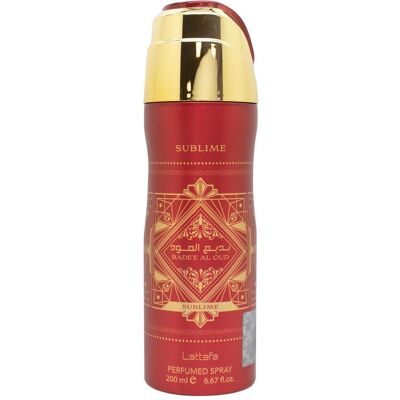 Lattafa, Deo, Badee Al Oud Sublime Deodorant Spray - 200ml (Spray, 200 ml) Lattafa, Deo, Badee Al Oud Sublime Deodorant Spray - 200ml (Spray, 200 ml)