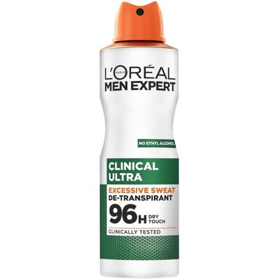 L'Oréal Paris, Deo, XXX Loreal (L’Oreal Paris) L'OREAL Men Expert Clinical Ultra 96h antyperspirant w sprayu 150ml (Spray, 150 ml) L'Oréal Paris, Deo, XXX Loreal (L’Oreal Paris) L'OREAL Men Expert Clinical Ultra 96h antyperspirant w sprayu 150ml (Spray, 150 ml)