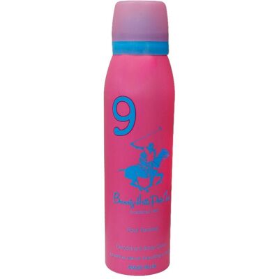 Beverly Hills Polo Club, Deo, Women Nine Deodorant Spray (Spray, 150 ml) Beverly Hills Polo Club, Deo, Women Nine Deodorant Spray (Spray, 150 ml)