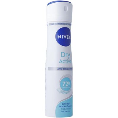 NIVEA, Deo, Dry Active (Spray, 150 ml) NIVEA, Deo, Dry Active (Spray, 150 ml)