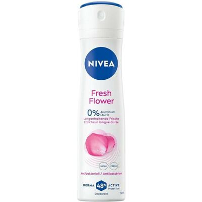 NIVEA, Deo, Fresh Flower Spray (Spray, 150 ml) NIVEA, Deo, Fresh Flower Spray (Spray, 150 ml)