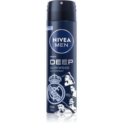 NIVEA, Deo, Real Madrid Antitranspirant Spray Limited Edition (Spray, 150 ml) NIVEA, Deo, Real Madrid Antitranspirant Spray Limited Edition (Spray, 150 ml)