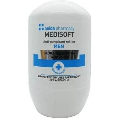 Generic, Deo, Anida Medisoft MEN Antiperspirant for Delicate and Sensitive Skin 50ml (Roll-on, 50 ml) Generic, Deo, Anida Medisoft MEN Antiperspirant for Delicate and Sensitive Skin 50ml (Roll-on, 50 ml)