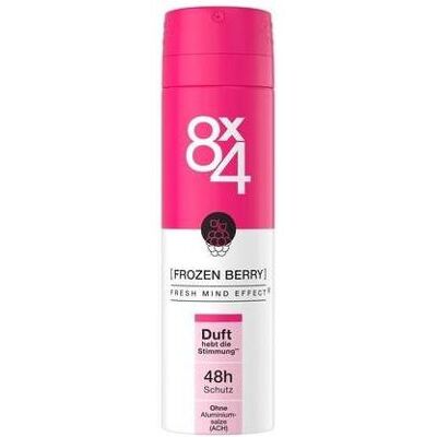 8X4, Deo, N°15 Frozen Berry Deodorant Spray 150ml (Spray, 150 ml) 8X4, Deo, N°15 Frozen Berry Deodorant Spray 150ml (Spray, 150 ml)