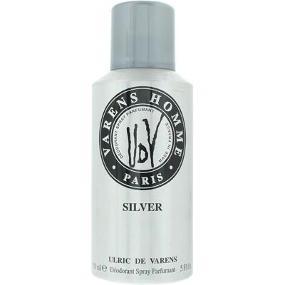 Ulric De Varens, Deo, UDV Silver, Deodorant Spray, For Men, 150 ml For Men (Spray, 150 ml) Ulric De Varens, Deo, UDV Silver, Deodorant Spray, For Men, 150 ml For Men (Spray, 150 ml)
