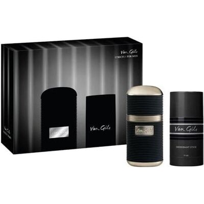 Van Gils, Beauty Geschenkset, Strictly for men EDT 30 ml Deodorant Spray 150 ml Van Gils, Beauty Geschenkset, Strictly for men EDT 30 ml Deodorant Spray 150 ml