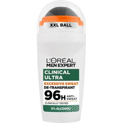 L'Oréal Paris, Deo, L'Oreal Men Deo Roll On Clinical 50ml Effective Protection For Men (Roll-on, 50 ml) L'Oréal Paris, Deo, L'Oreal Men Deo Roll On Clinical 50ml Effective Protection For Men (Roll-on, 50 ml)