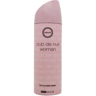 Armaf Women Club De Nuit Body Spray - Dunkel Rose - 200ml Armaf Women Club De Nuit Body Spray - Dunkel Rose - 200ml