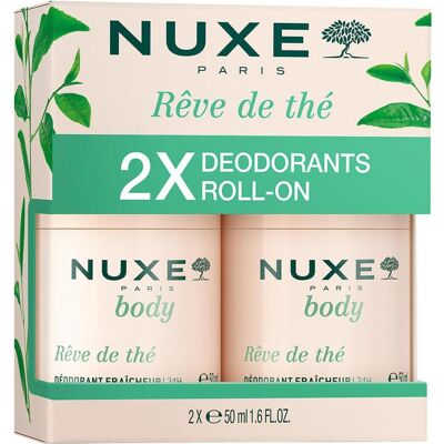 Nuxe Reve De Thé Deodorant Frische 24H Roll-On Duo Nuxe Reve De Thé Deodorant Frische 24H Roll-On Duo