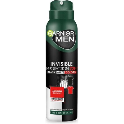 Garnier Mineral Antitranspirant - Natürliches Mineral - Atmungsaktiv - Keine Flecken Garnier Mineral Antitranspirant - Natürliches Mineral - Atmungsaktiv - Keine Flecken