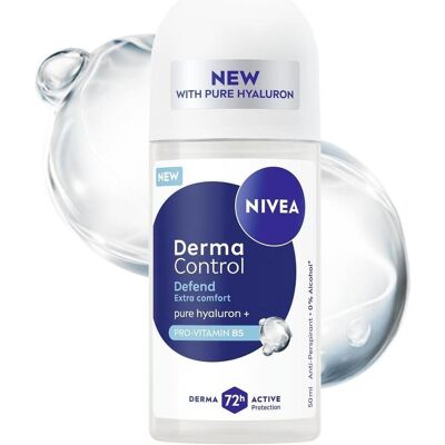 NIVEA, Deo, Derma Control Defend Antiperspirant Rollon 50ml (Roll-on, 50 ml) NIVEA, Deo, Derma Control Defend Antiperspirant Rollon 50ml (Roll-on, 50 ml)
