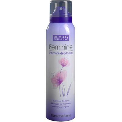 Beauty Formulas Feminine Intimate Deodorant - Hypoallergen, 150ml Beauty Formulas Feminine Intimate Deodorant - Hypoallergen, 150ml