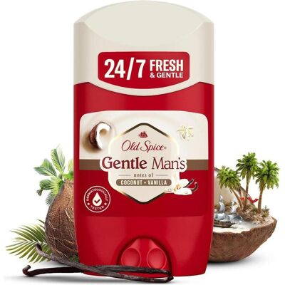 Old Spice, Deo, Gentle Man’s Deo Stick Coconut & Vanilla Deo Stick 50 ml (Stick) Old Spice, Deo, Gentle Man’s Deo Stick Coconut & Vanilla Deo Stick 50 ml (Stick)