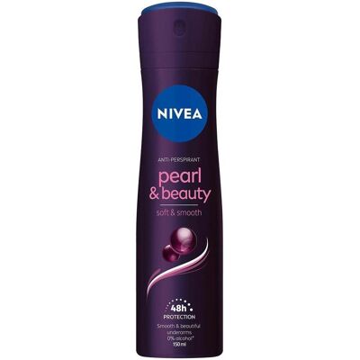 NIVEA, Deo, Pearl & Beauty Deodorant Spray 150Ml (Spray, 150 ml) NIVEA, Deo, Pearl & Beauty Deodorant Spray 150Ml (Spray, 150 ml)
