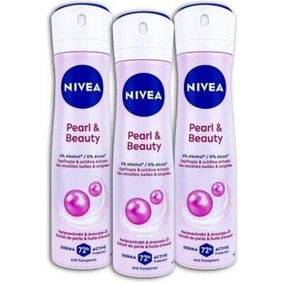 NIVEA, Deo, Pearl & Beauty Anti-Transpirant (Spray, 150 ml) NIVEA, Deo, Pearl & Beauty Anti-Transpirant (Spray, 150 ml)