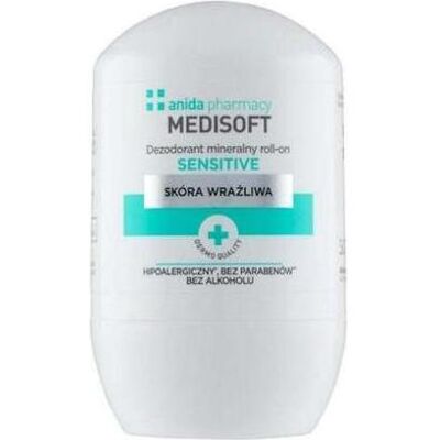 Anida, Deo, MediSoft Mineral Deodorant für empfindliche Haut 50ml (Roll-on, 50 ml) Anida, Deo, MediSoft Mineral Deodorant für empfindliche Haut 50ml (Roll-on, 50 ml)